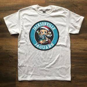 Jacksonville Jaguars Betty Boop Christmas T-Shirt, NFL Unisex White T-Shirt